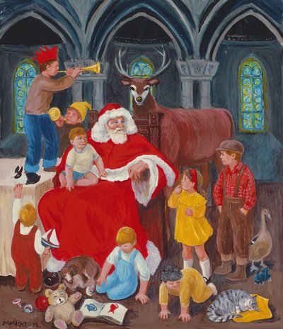 Jultomten på julafton av Margaret Loxton