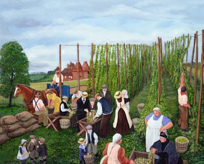 Hoppplockning av Margaret Loxton
