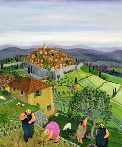 St Paul de Vence av Margaret Loxton