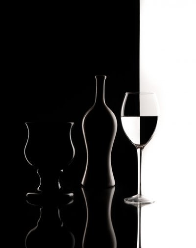 Kontrast med rutigt glas av Margareth Perfoncio