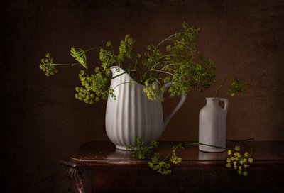 Stilleben med dillblommor av Margareth Perfoncio