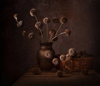 Jordnära torkade blommor av Margareth Perfoncio