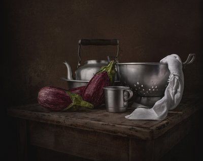 Stämningsfullt stilleben i köket av Margareth Perfoncio