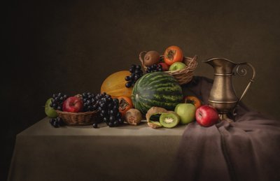 Stilleben med rik skörd av Margareth Perfoncio