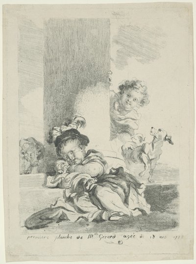 Barnet och katten av Marguerite Gerard
