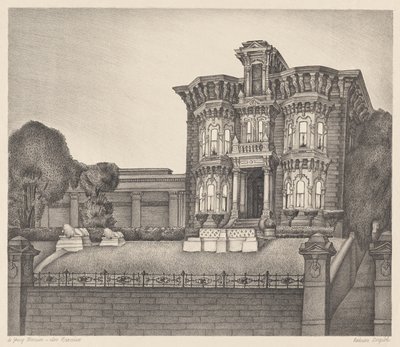 M.H. från Young Mansion, San Francisco av Marguerite Redman Dorgeloh