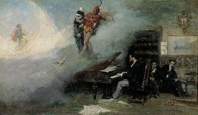 Fantasy on Faust Fantasy on Faust, 1866 av Marià Fortuny