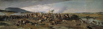 Slaget vid Wad-Ras, 1863 av Marià Fortuny