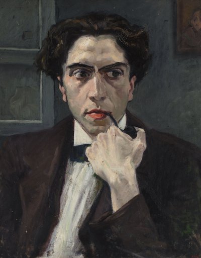 Porträtt av Emili Fontbona 1879-1938, c.1901-1902. av Mariá Pidelaserra