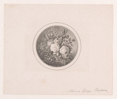 Blommor i en vas av Maria Geertruida de Goeje Barbiers (attributed to)