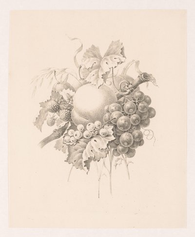 Fruktsammansättning av Maria Geertruida de Goeje Barbiers (attributed to)