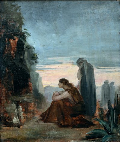 Les Myrrhophores - The Myrrhbearers av Marie Bashkirtseff - Bashkirtseva, Maria Konstantinovna (1860-1884) av Maria Konstantinova Bashkirtseva