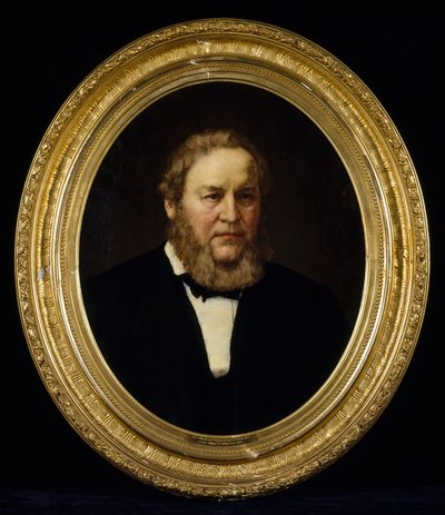 Gustaf Johan Mechelin; målning av Maria Wiik