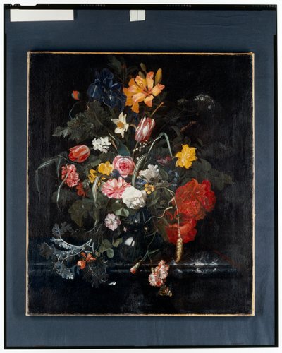 Ett stilleben av blommor av Maria van Oosterwyck