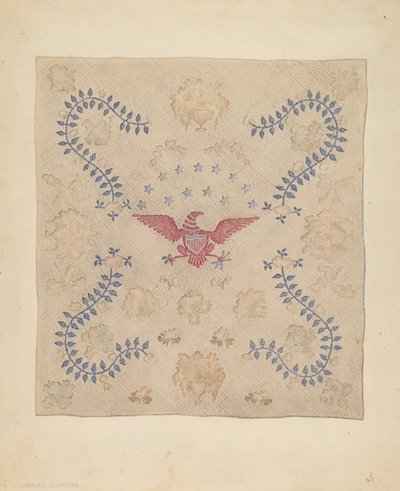 Eagle and Stars överkast av Marian Curtis Foster