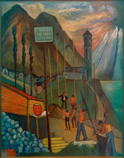 Den nya byggnaden av Marianne von Werefkin