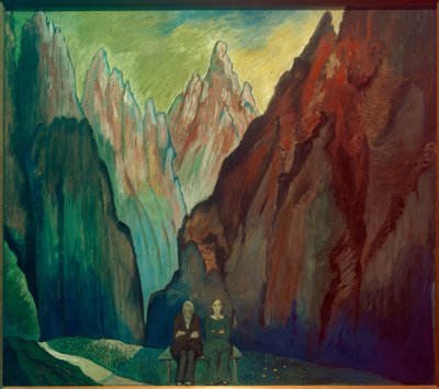 Med ryggen till livet av Marianne von Werefkin