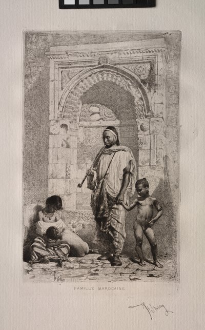 Marockansk familj av Mariano Fortuny y Marsal