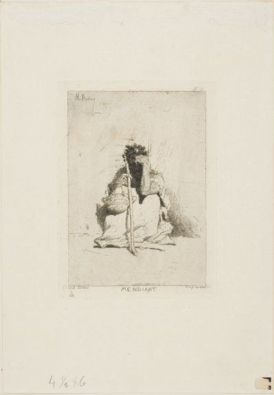 A Beggar av Mariano Fortuny y Marsal