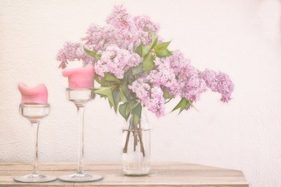 Lila och rosa ljus av Marie-anne Stas
