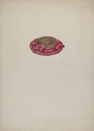 Dockhatt, ca. 1939. av Marie Alain