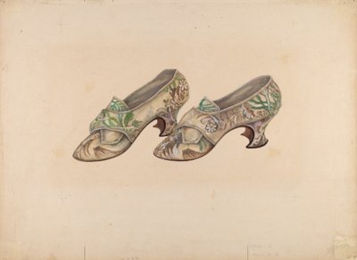 Kvinnors skor, ca. 1939. av Marie Alain