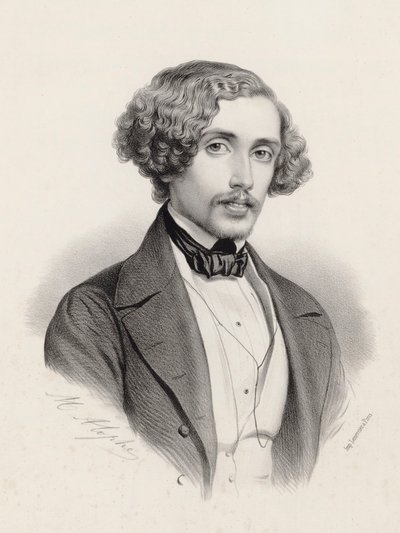 Julius Schulhoff av Alophe av Marie Alexandre Alophe