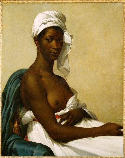Porträtt av en negress av Marie Guilhelmine Benoist