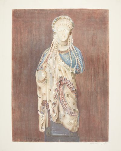 Arkaiska grekiska Kore (Aten) av Marie Henriques