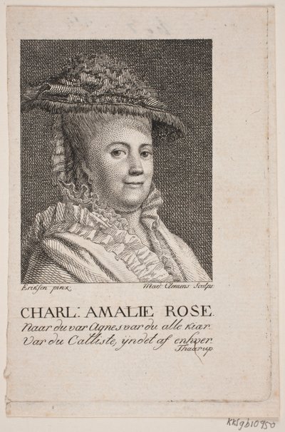 Charlotte Amalie Rose av Marie Jeanne Clemens