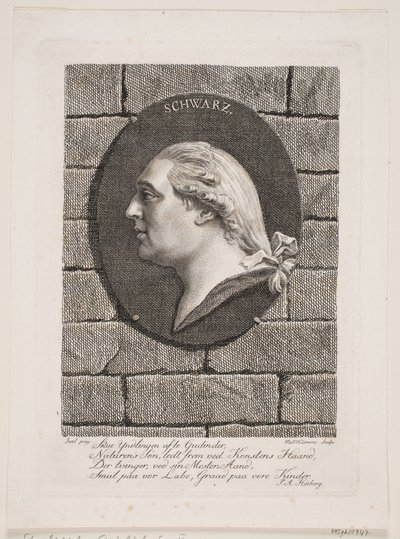 Skådespelare F. Schwartz av Marie Jeanne Clemens