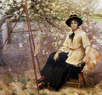 Mlle Julie Feurgard av Marie Louise Catherine Breslau