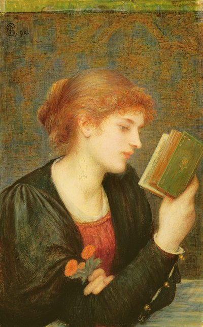 Älskar sonetter av Marie Spartali Stillman