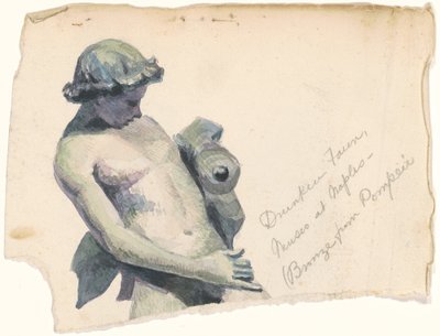 Drunken Faun, Museo i Neapel av Marietta Minnigerode Andrews
