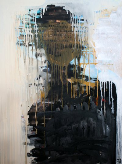 Mörk abstrakt figur av Marina Nelson