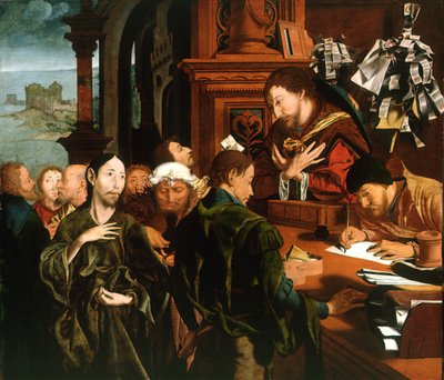 Matteus kallelse, 1536. av Marinus Claesz Reymerswaele van