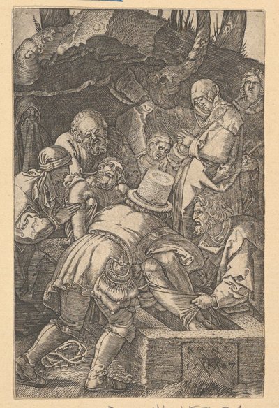 Gravläggningen, 1567. av Mario Cartaro
