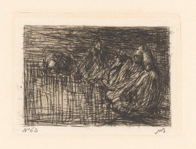 Dervisch av Marius Bauer (signed by artist)