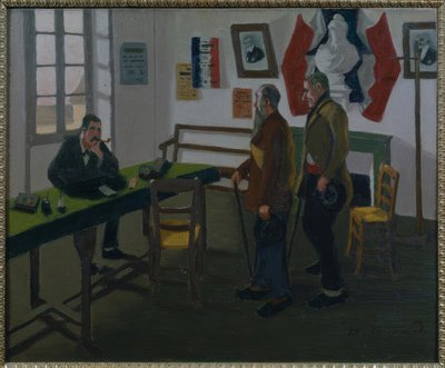 Bretonska rådhuset av Marius Borgeaud
