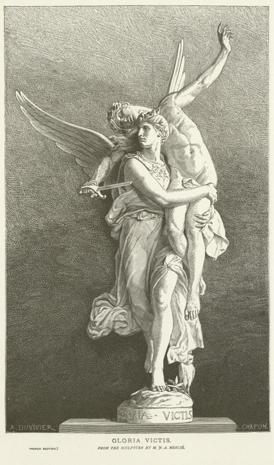 Gloria Victis av Marius Jean Antonin Mercie