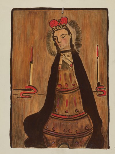 Altartavla, ca. 1937. av Marjery Parish