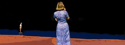 Night Lives Scene 5, 2016 (digitala medier) av Marjorie Weiss