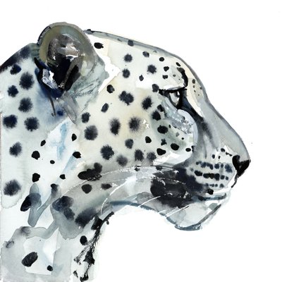 Fokus, 2015, (akvarell på papper) av Mark Adlington