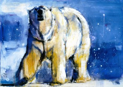 Northern Lights, 1998 (blandmaterial på papper) av Mark Adlington
