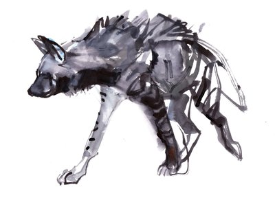 Ragamuffin, 2010, (akvarell på papper) av Mark Adlington