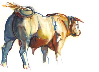Stand Fast, 2010, (akvarell och gouache på papper) av Mark Adlington