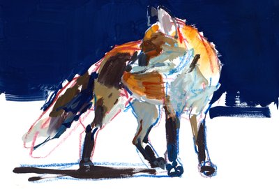 Street Walker, 2022 av Mark Adlington