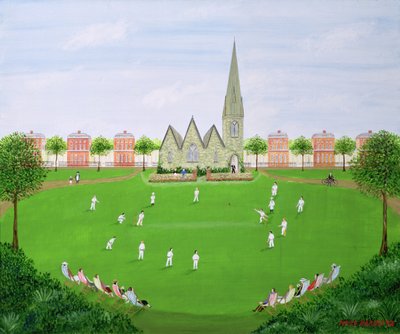Cricket på Blackheath av Mark Baring