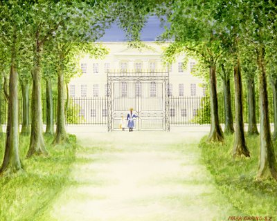 Franskt slott av Mark Baring