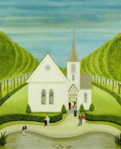 Den amerikanska kyrkan av Mark Baring